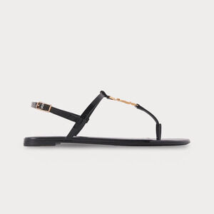 Saint Laurent Cassandra Logo Slingback Sandal - Women’s 5